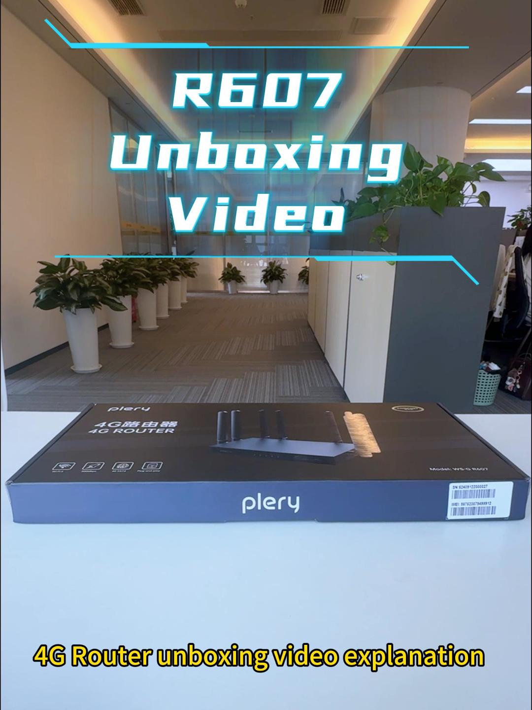 R607 English Unboxing Video