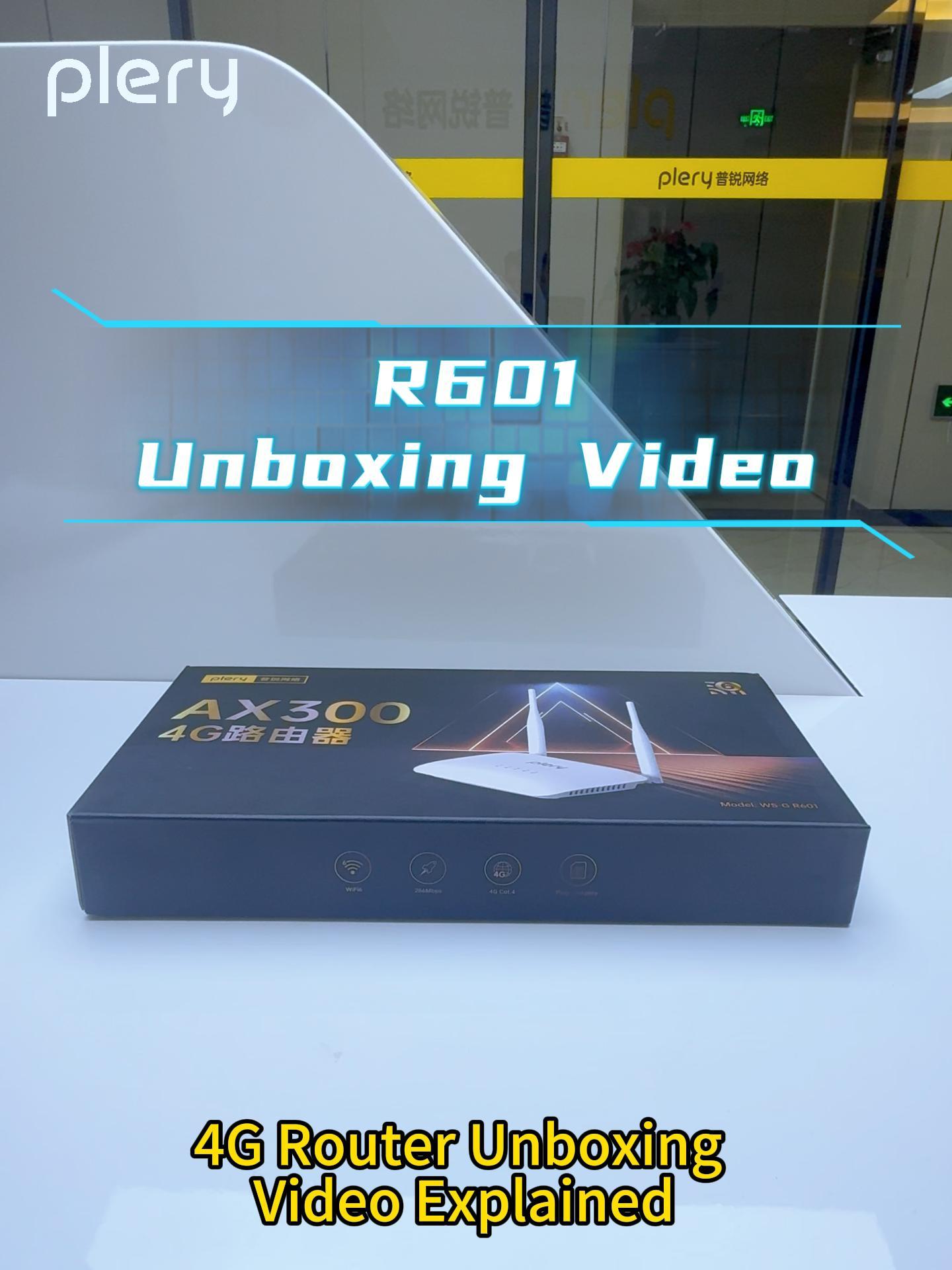 R601 English Unboxing Video